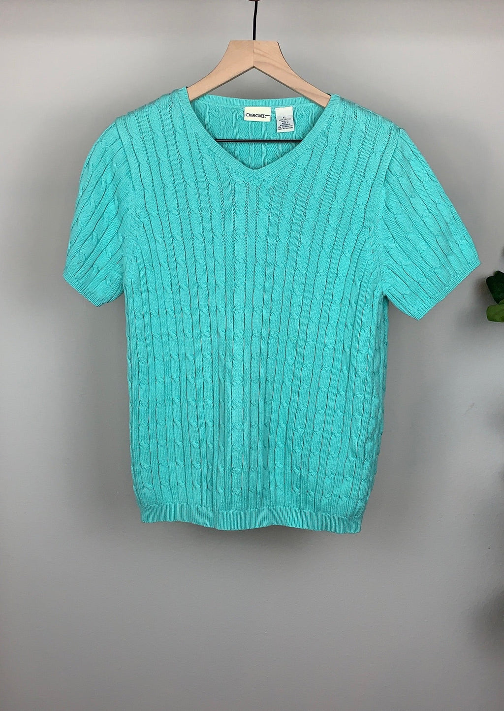 Knitted Turquoise By Cherokee