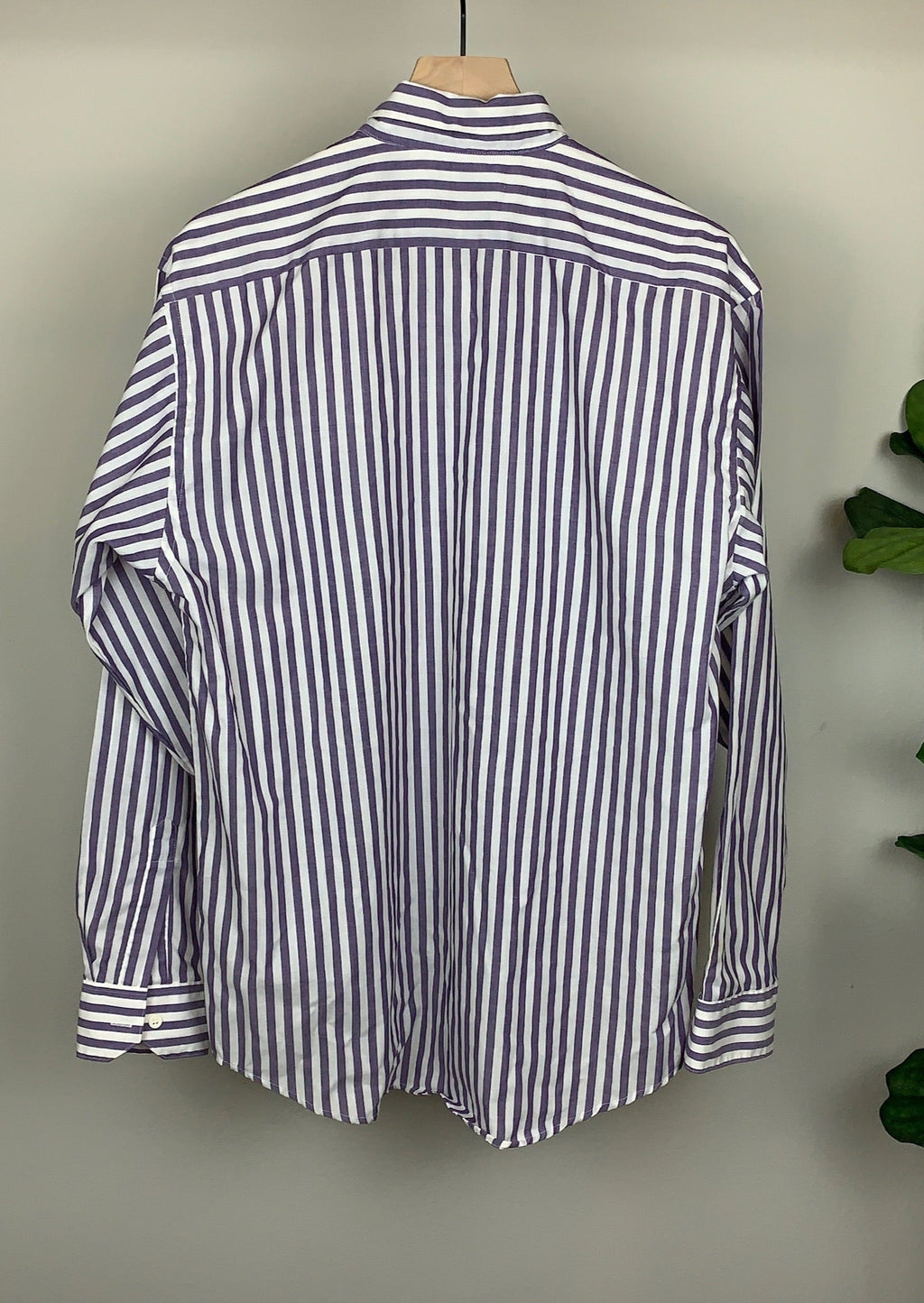 Royal Purple and White Stripes By Expressions