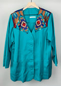 Soto Ana Tribal Print Blazer