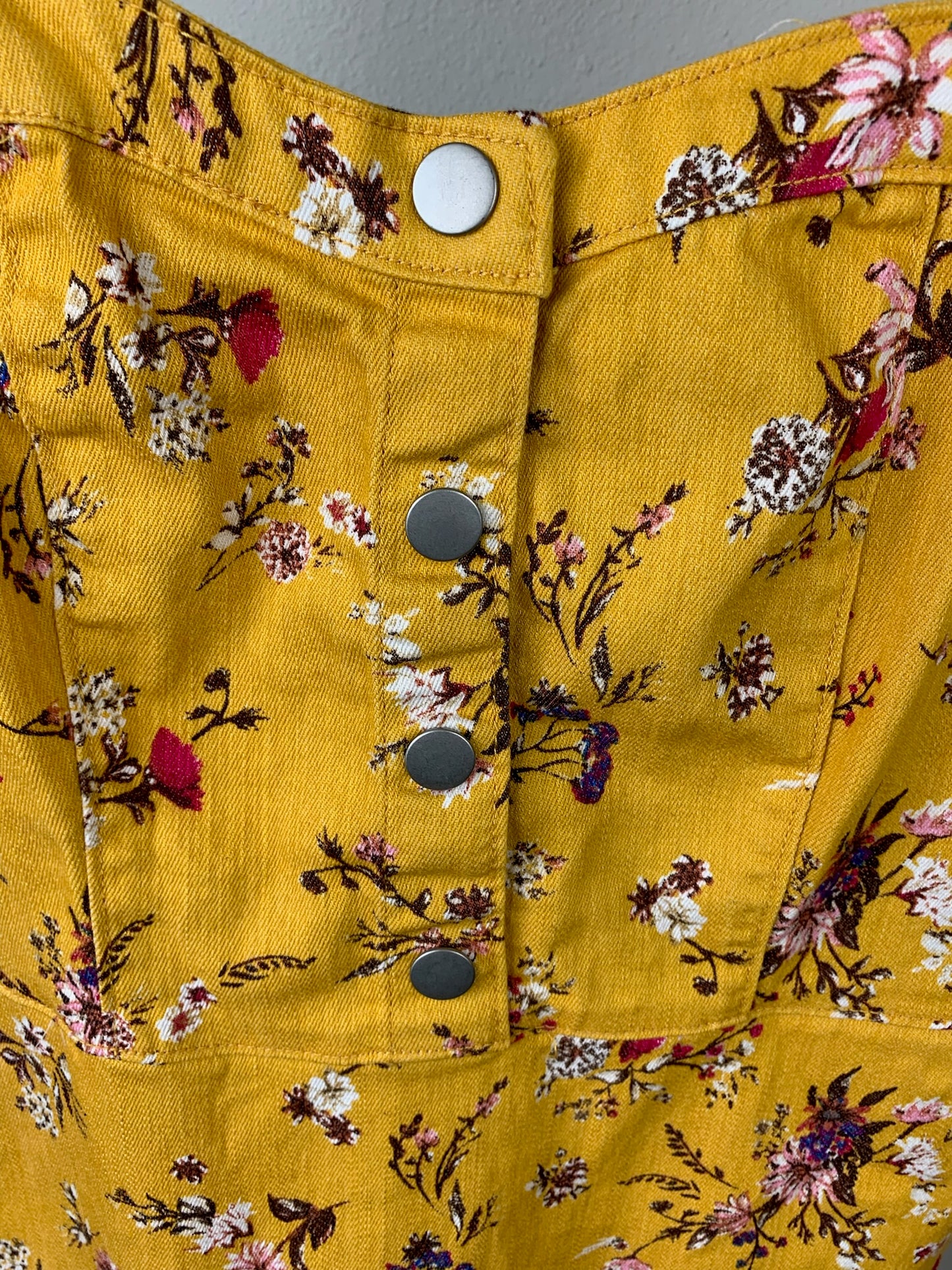 Yellow Floral Dress By No Boundaries