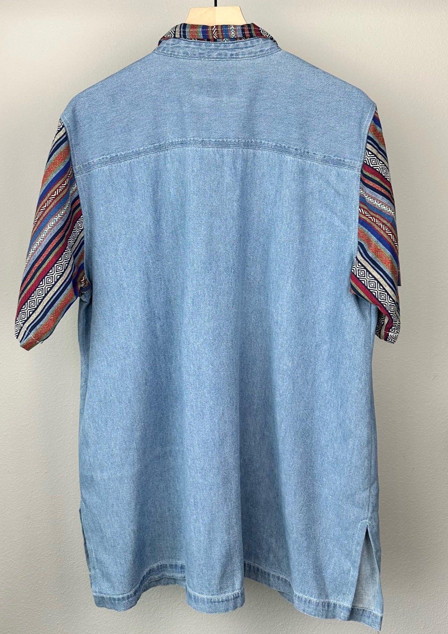 Venezia Denim Shirt-Skirt Set