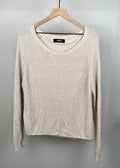 Lulus Tan Long Sleeve Sweater