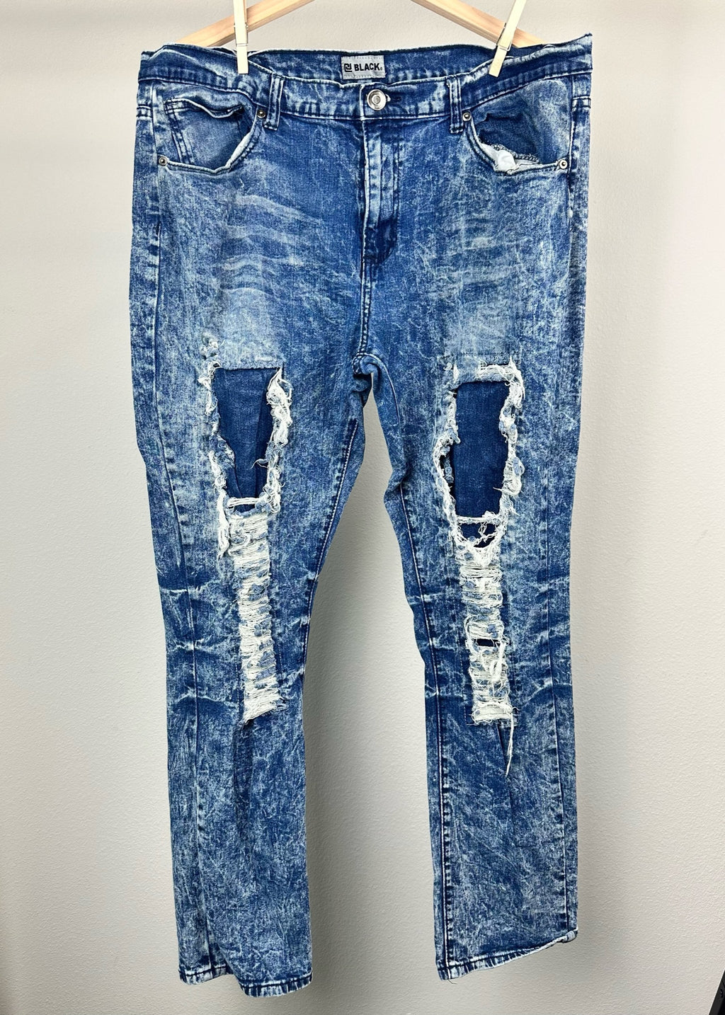 Men's Ripped Jeans by Black Jeans