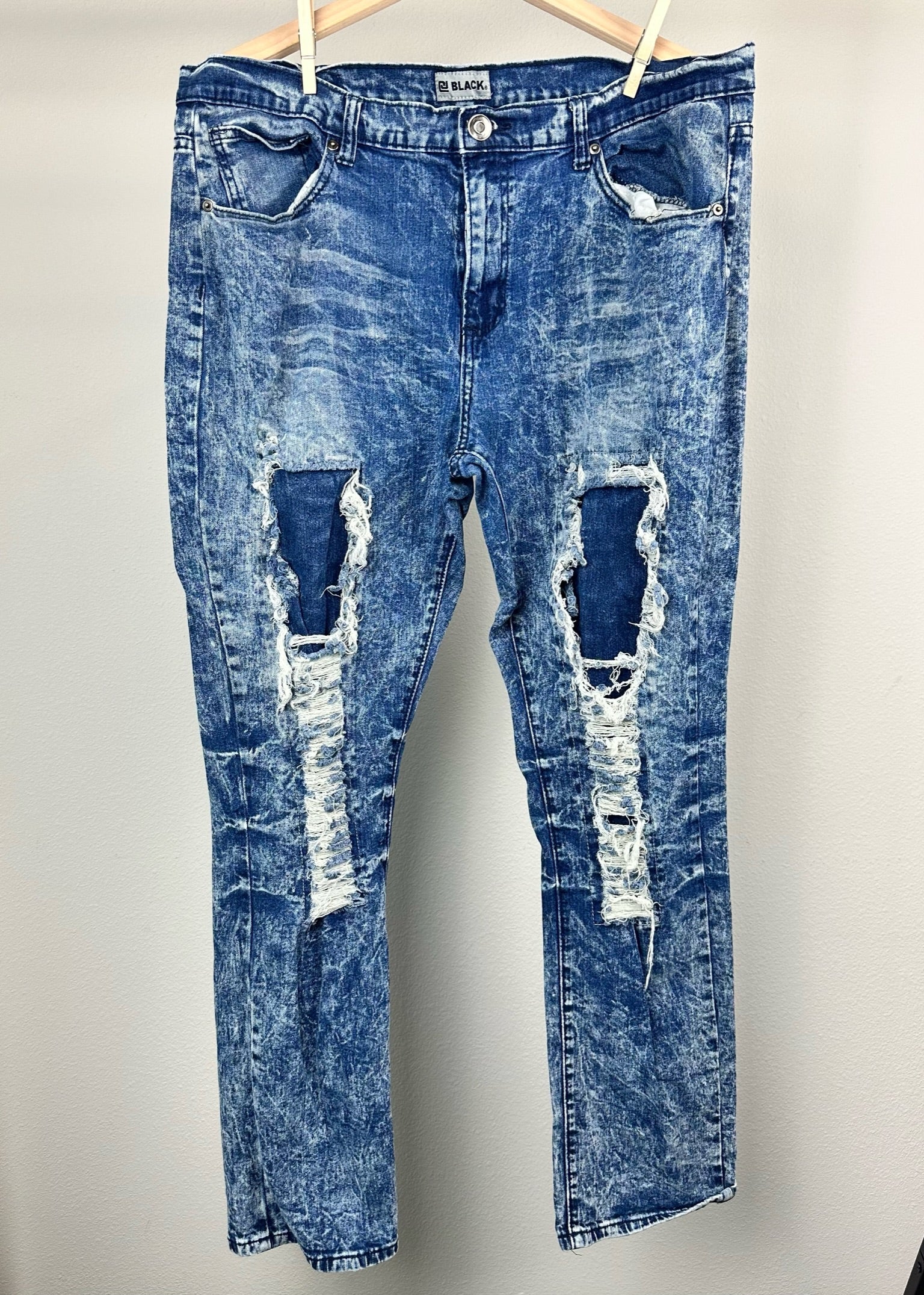 Men's Ripped Jeans by Black Jeans