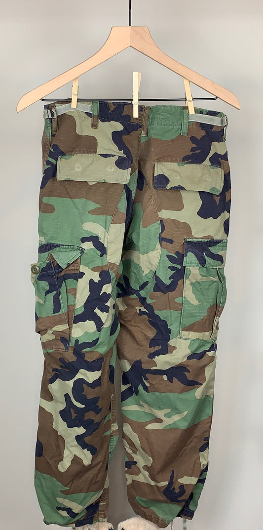 Draw String Camo Camouflage Pants