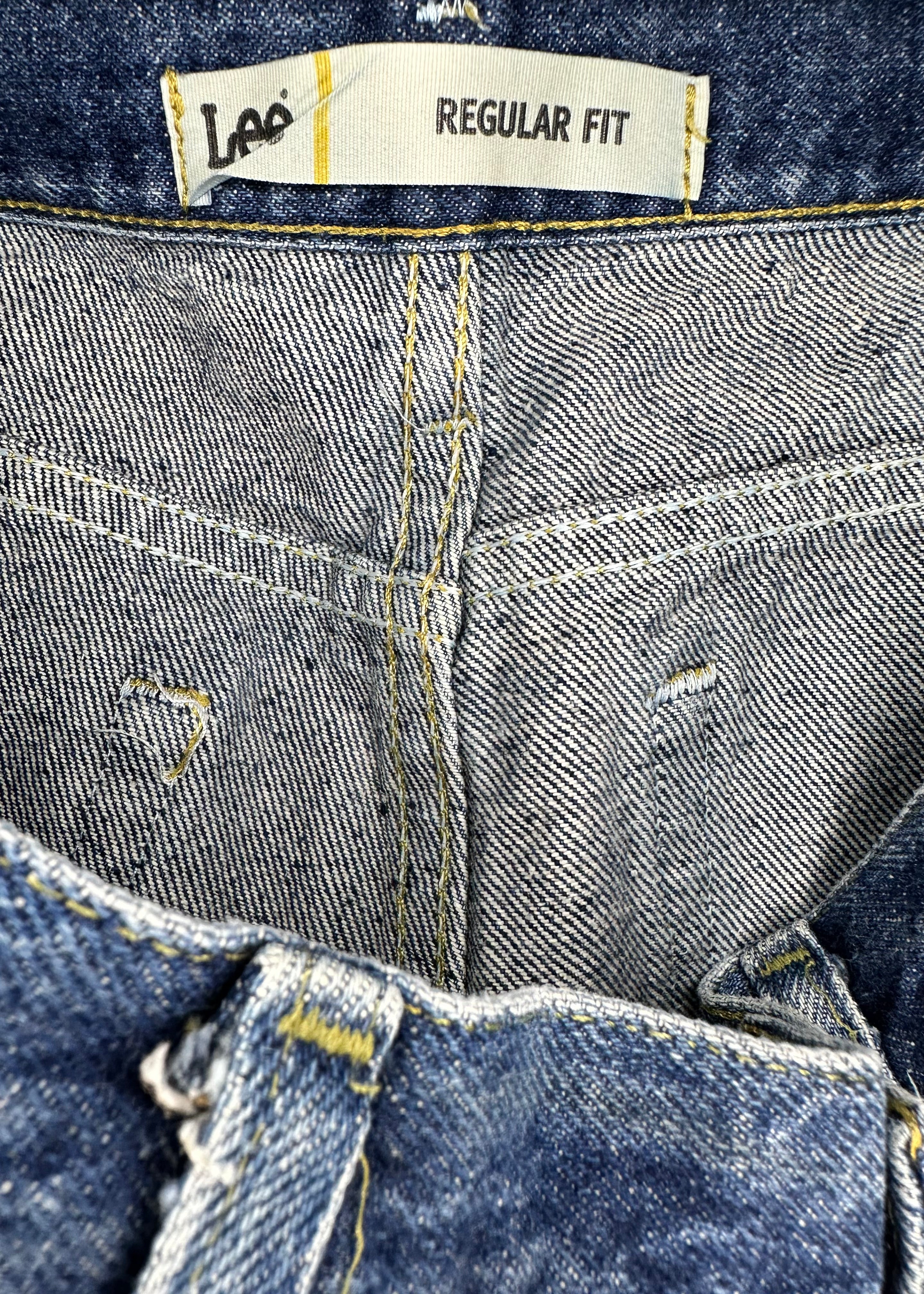 Aged Blue Denim By Lee