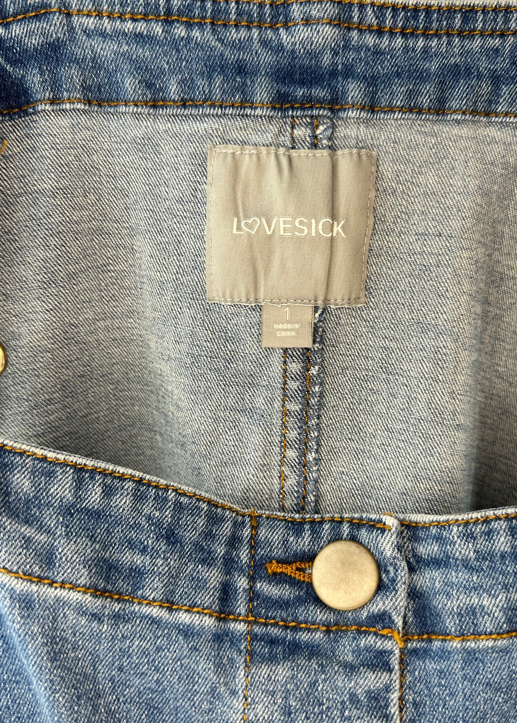 Love Struck Denim Dress by LoveSick