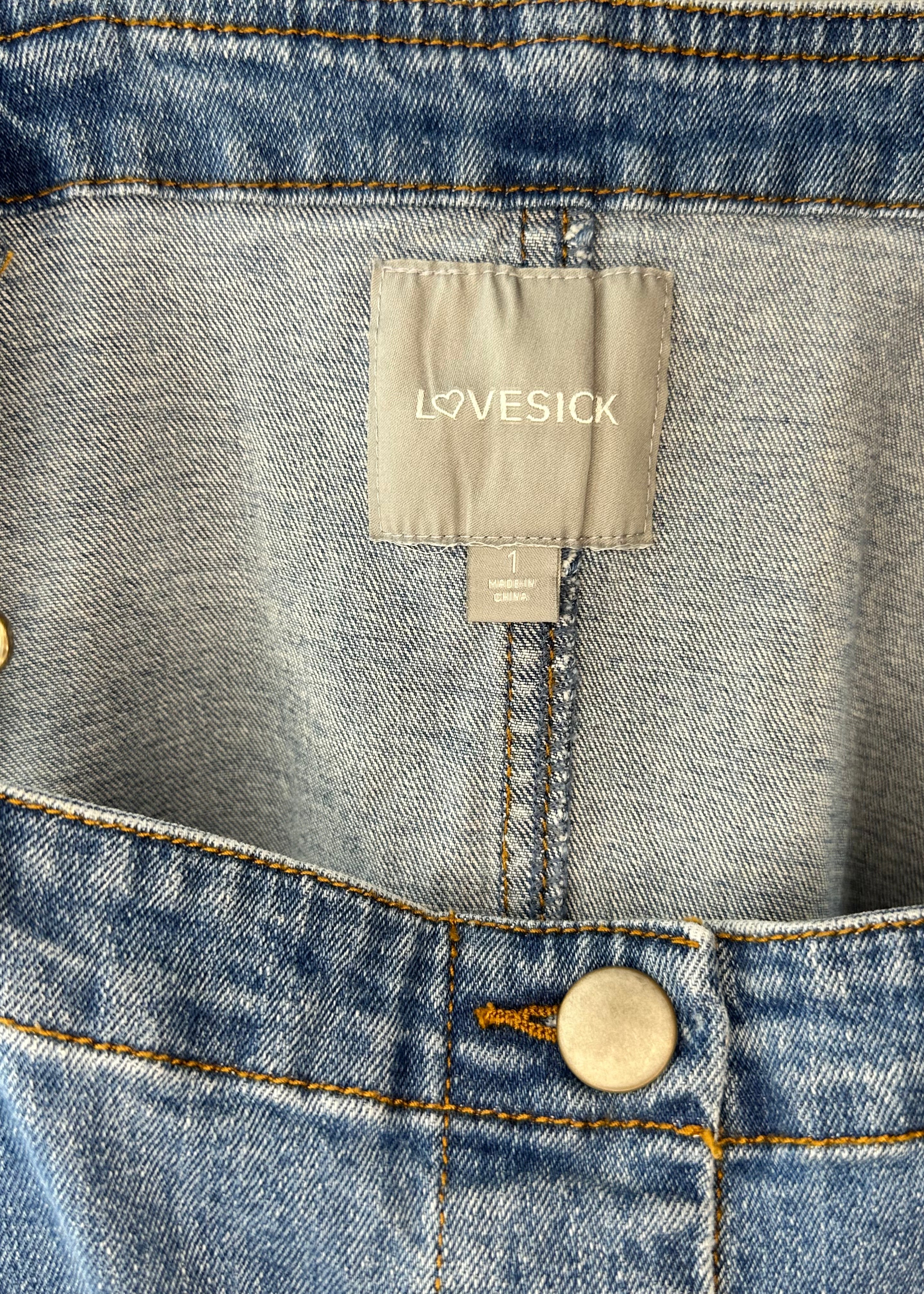 Love Struck Denim Dress by LoveSick