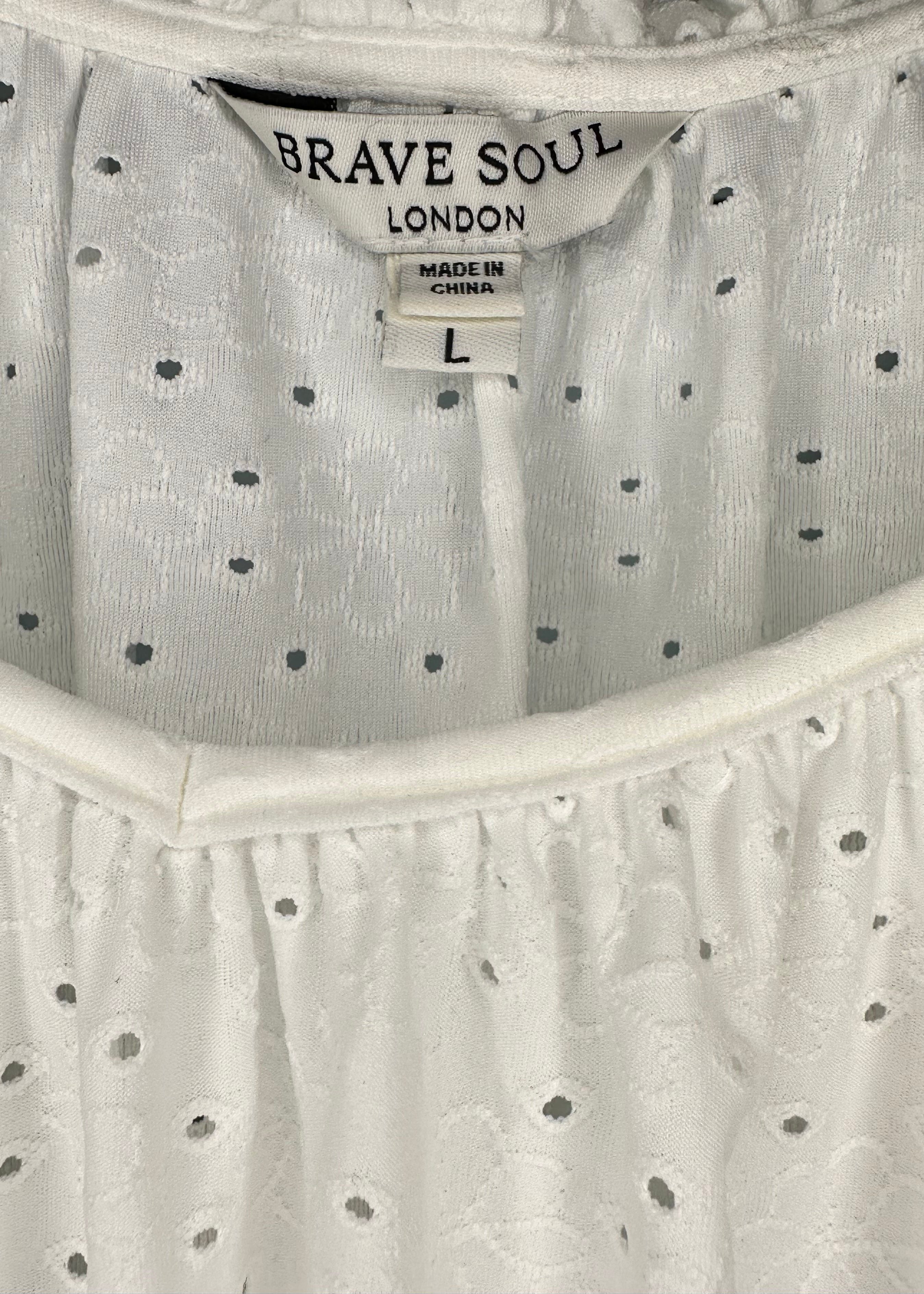 London Crop Top By Brave Soul