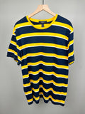 Forever 21 Blue and Gold T-shirt