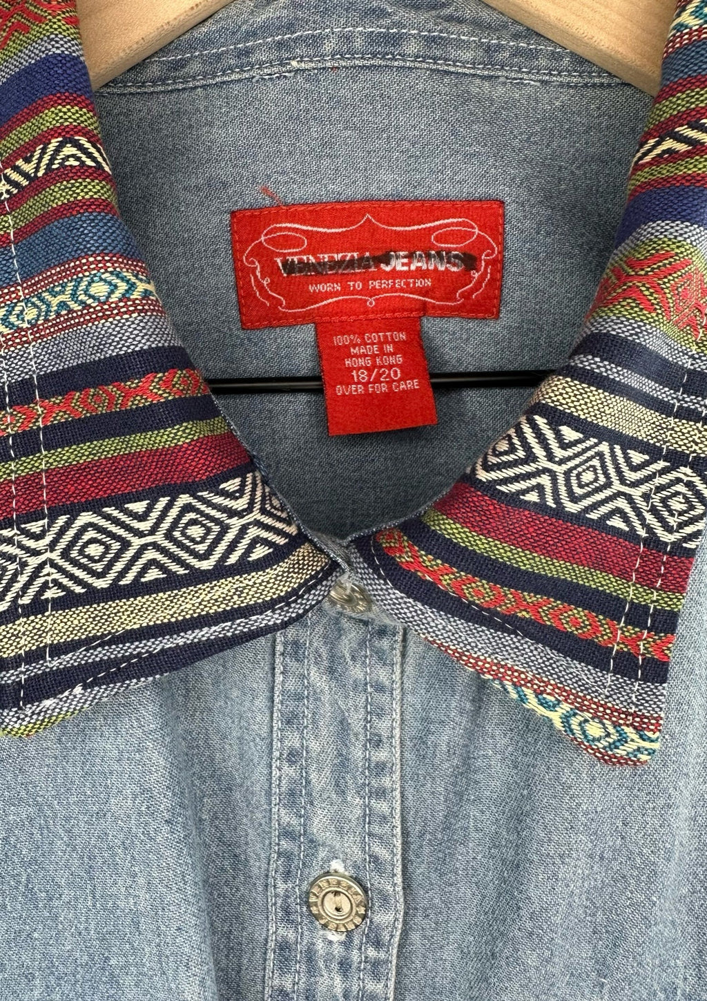 Venezia Denim Shirt-Skirt Set