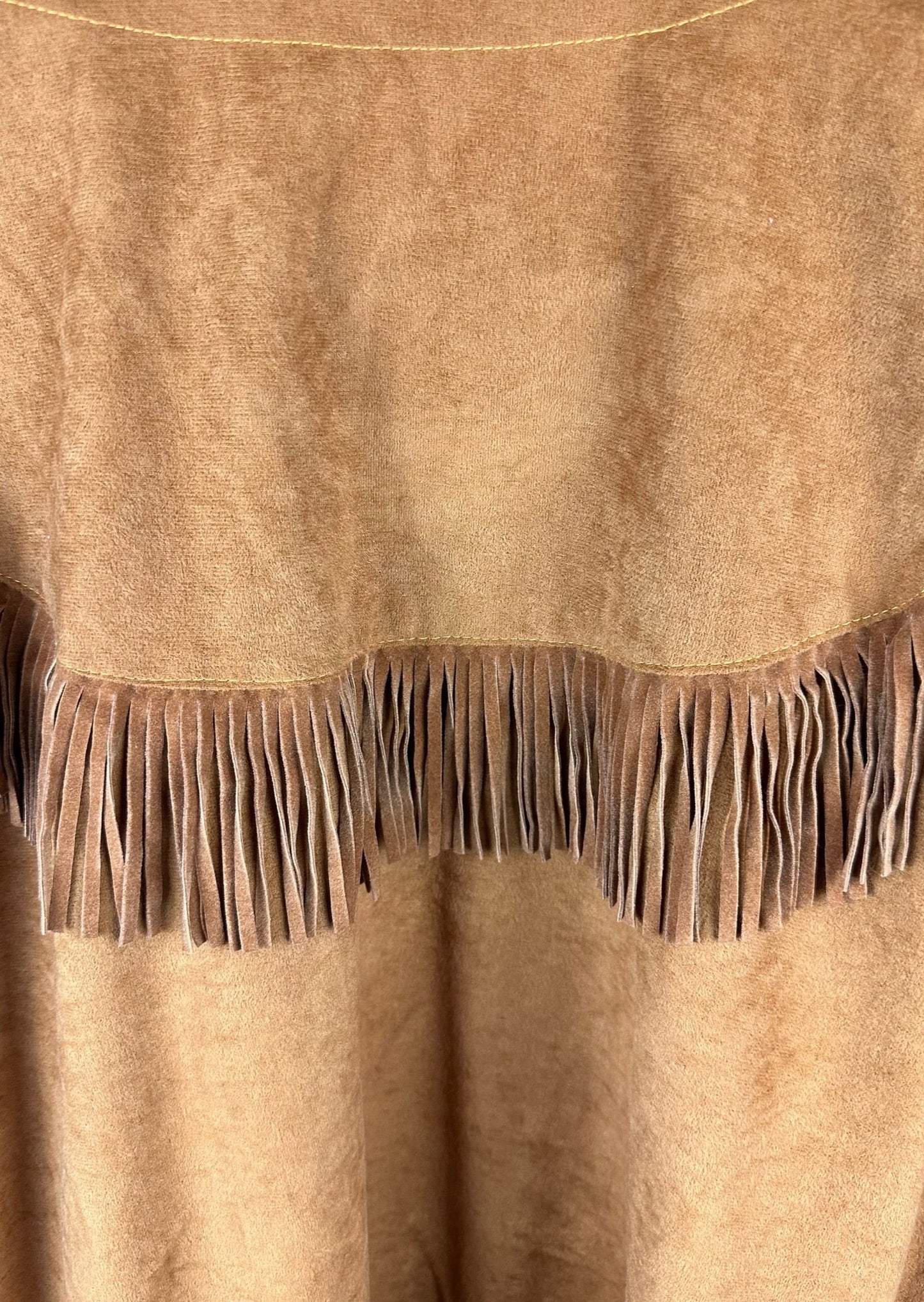 Western Fringe Jacket and Skirt Set