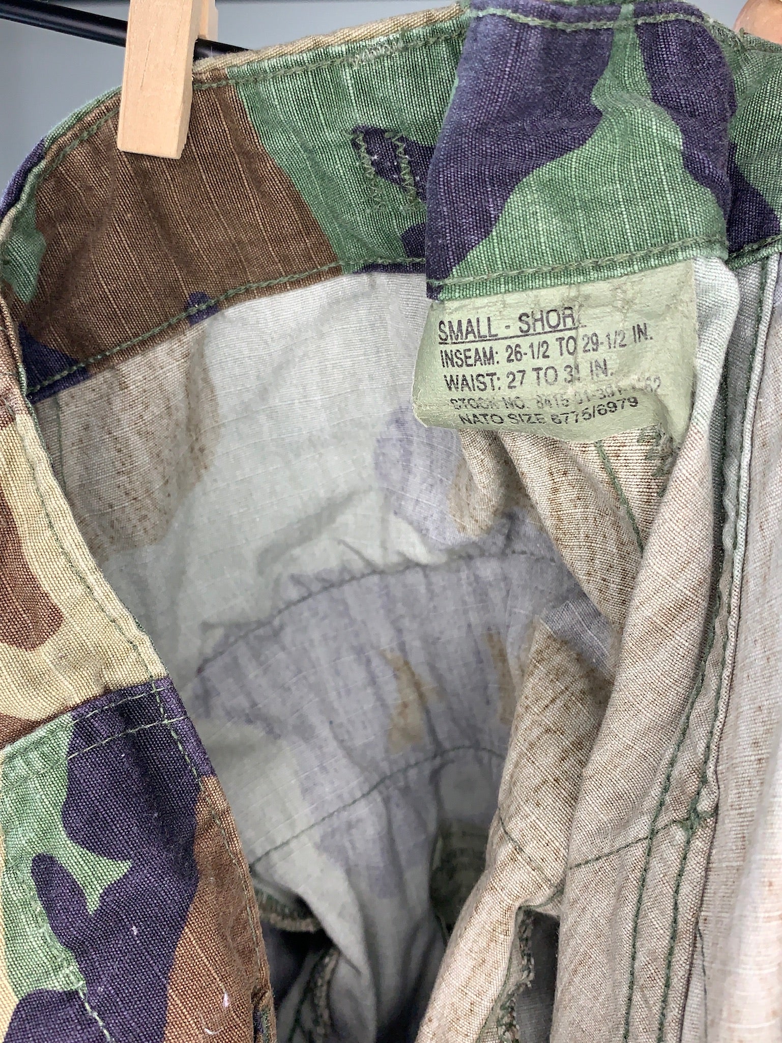 Draw String Camo Camouflage Pants