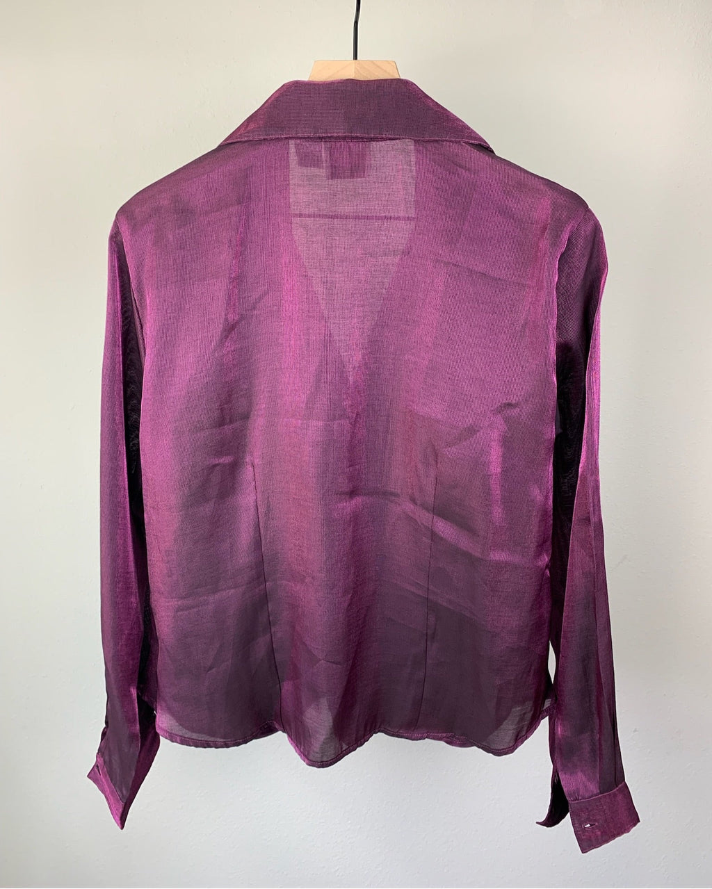 Red Hot Sheer Plum Top