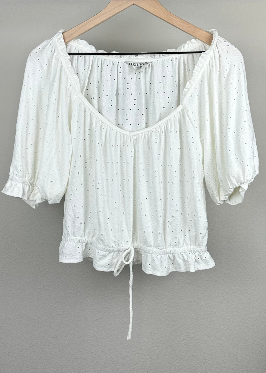 London Crop Top By Brave Soul
