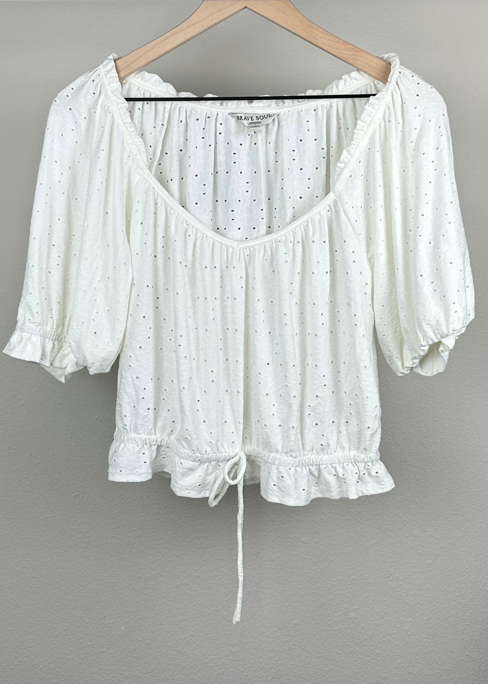 London Crop Top By Brave Soul