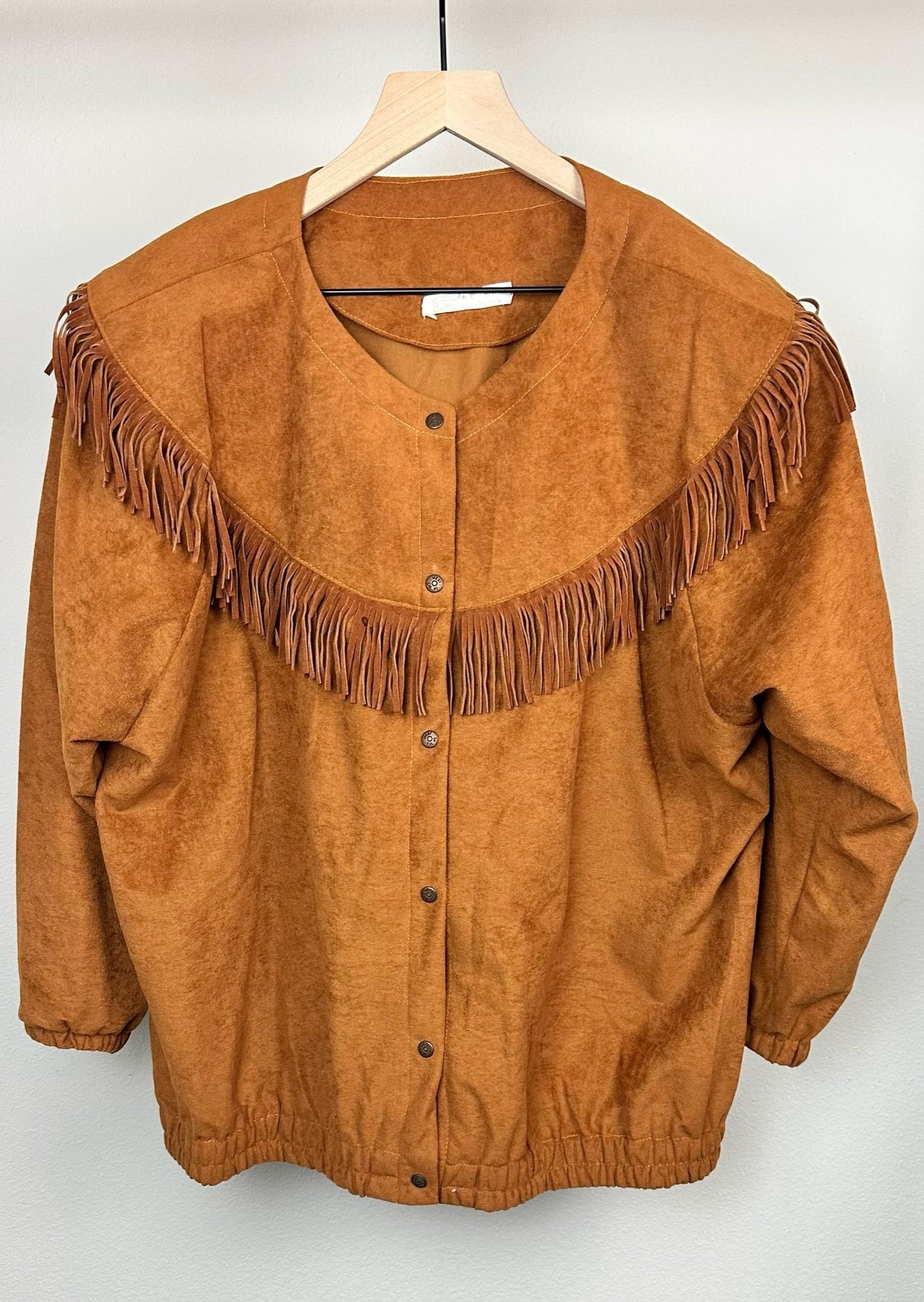 Western Fringe Jacket and Skirt Set