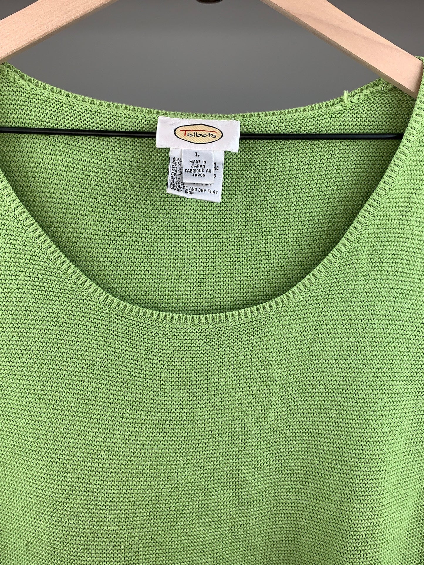 Green Knit Comfort By Talbots