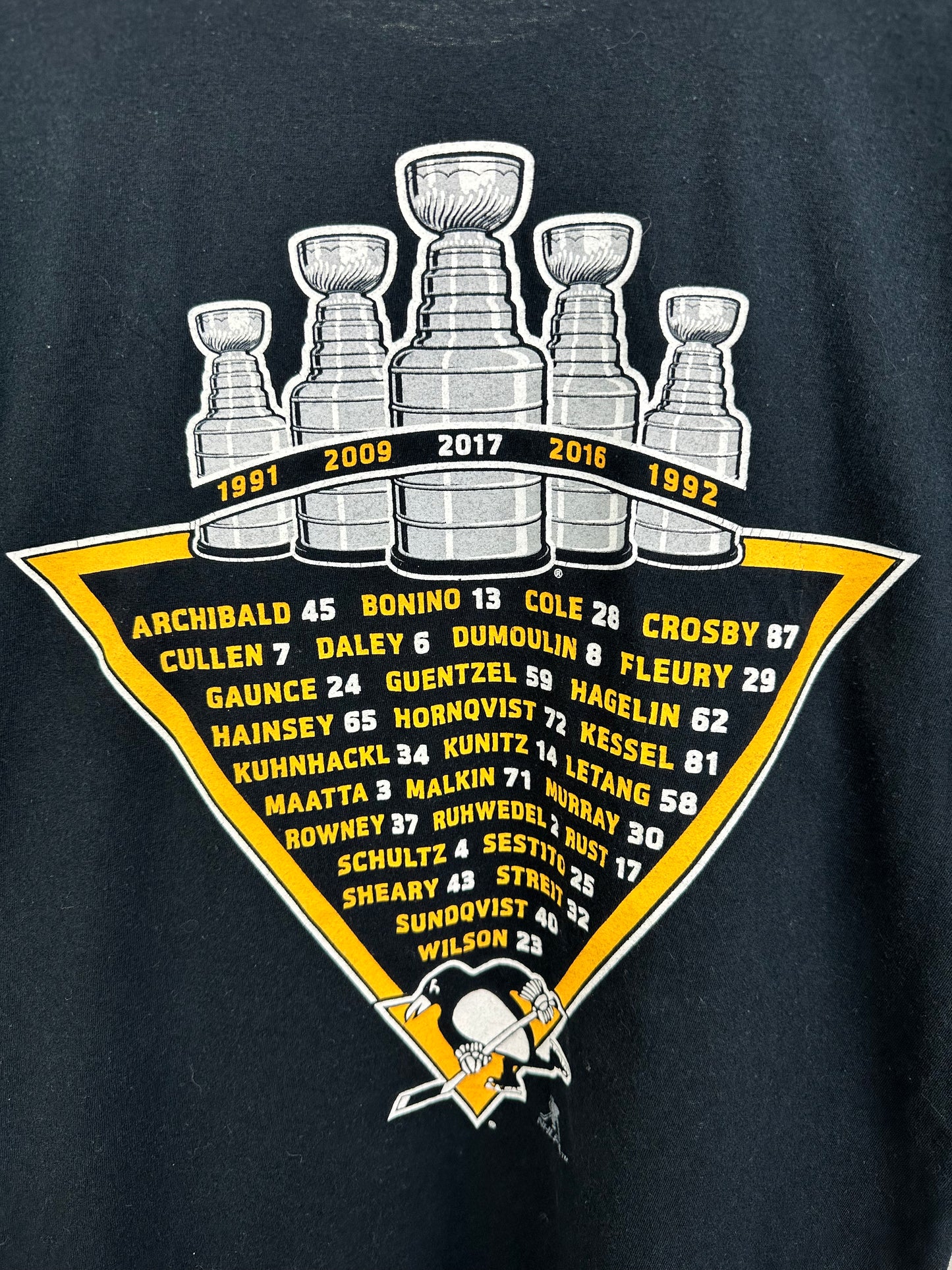 Pittsburg Penguins 2017 Championship T-Shirt