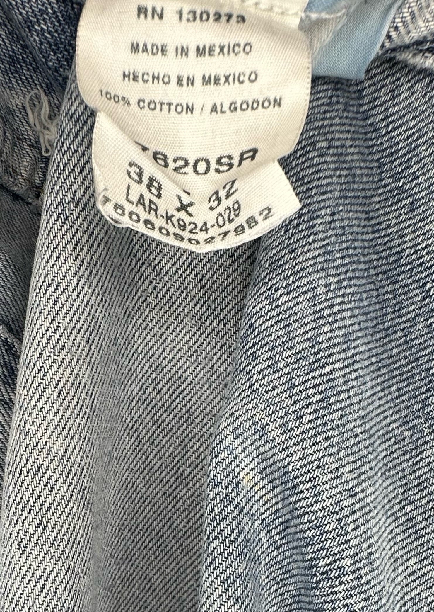 Rustler Ripped Blue Jeans
