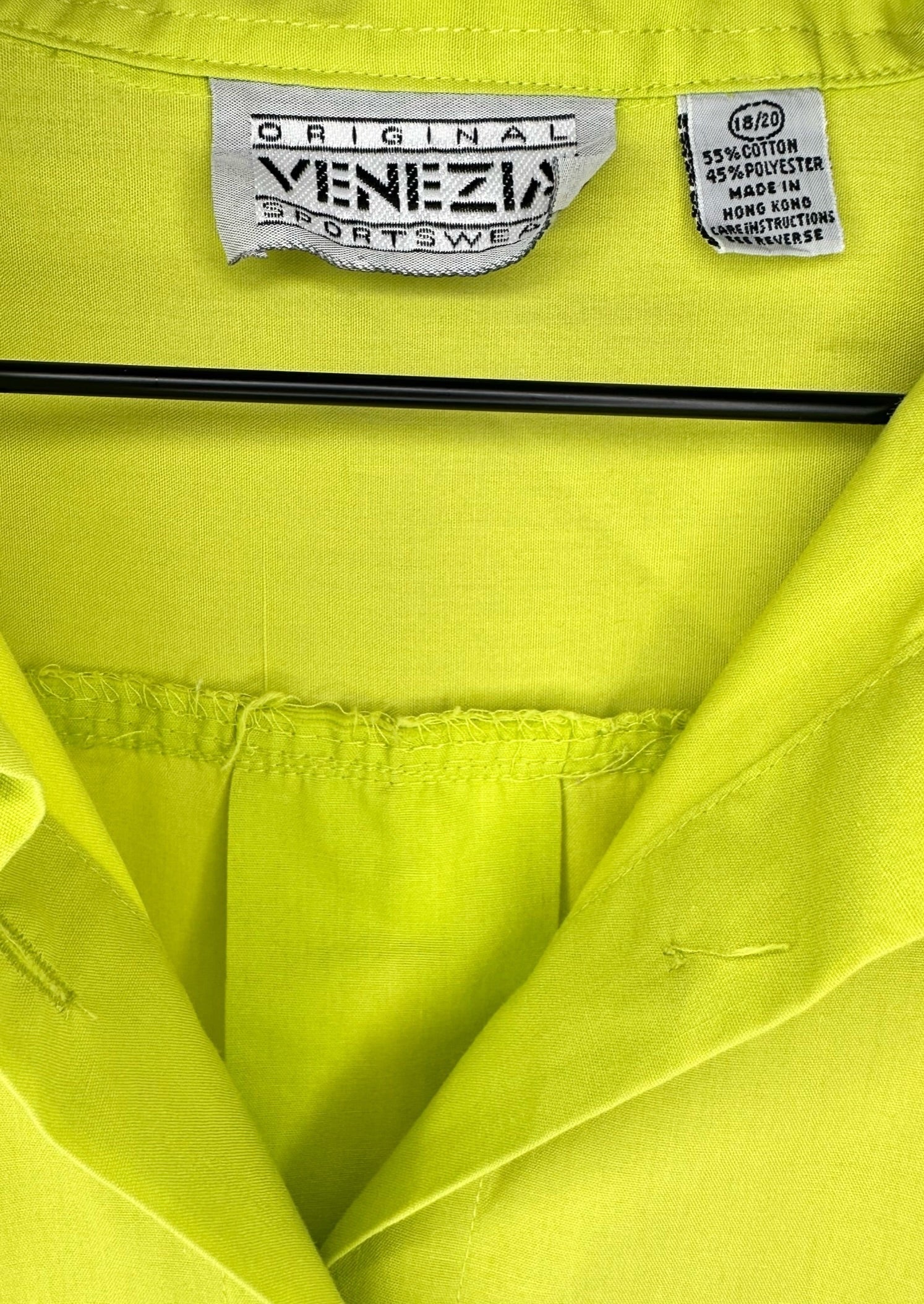 Venezia Boxy Green Blouse